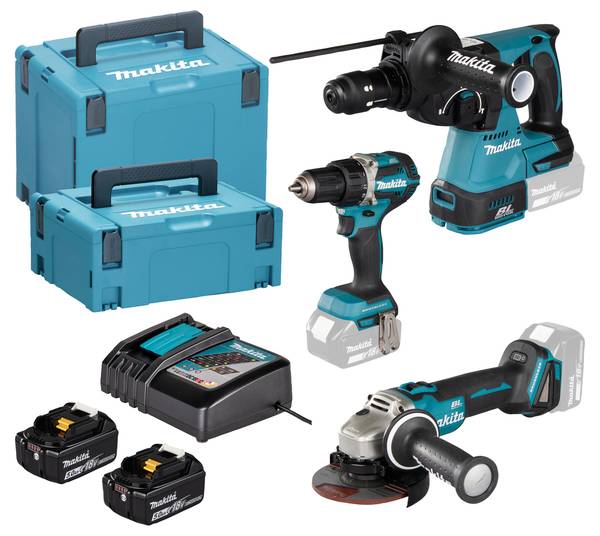 Makita DLX3195JX1 SET 3 Maschinen<br>