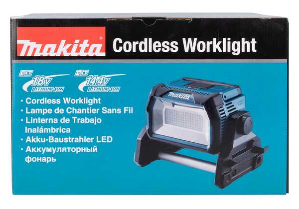 Makita DML809 LED-Akku-Baustellenlampe 18V<br>