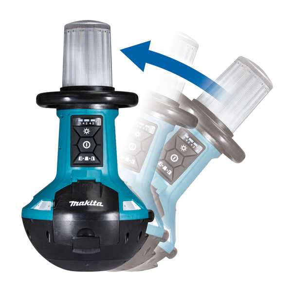 Makita DML810 LED-Akku-Baustellenlampe 18V<br>