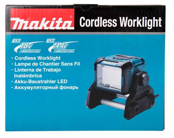 Makita DML811 LED-Akku-Baustellenlampe 18V<br>