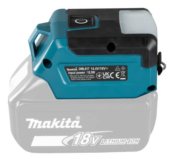 Makita DML817 Akku-Lampe LED 18V<br>