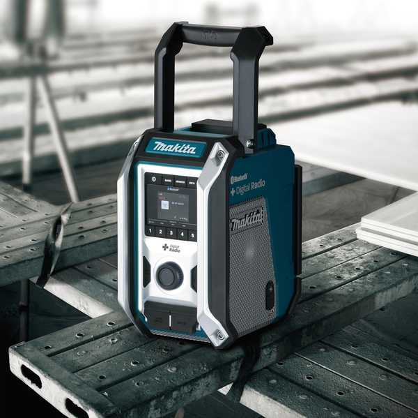 Makita DMR115 Akku-Baustellenradio 18V/12V/AC<br>