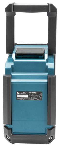 Makita DMR115 Akku-Baustellenradio 18V/12V/AC<br>