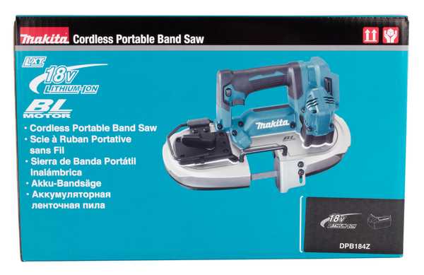 Makita DPB184Z Akku-Bandsäge 18V<br>