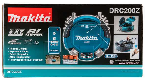 Makita DRC200Z Akku-Saugroboter 18V<br>