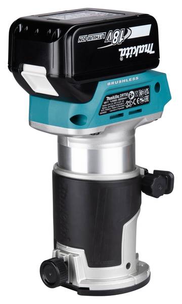 Makita DRT50TJX11 SET 18V Einhandfräse und Kantenfräse<br>