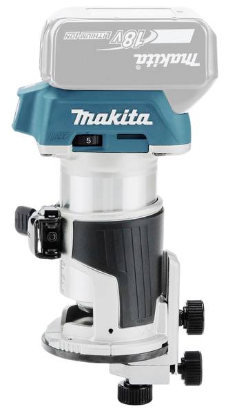 Makita DRT50ZJX11 SET 18V Einhandfräse und Kantenfräse<br>