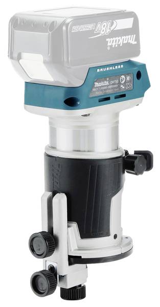 Makita DRT50ZJX11 SET 18V Einhandfräse und Kantenfräse<br>