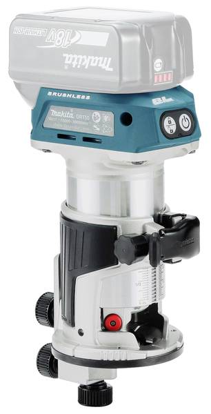 Makita DRT50ZJX11 SET 18V Einhandfräse und Kantenfräse<br>