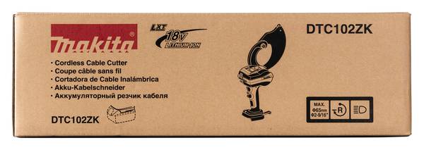 Makita DTC102ZK Akku-Kabelschneider<br>