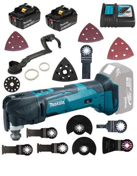 Makita DTM51RTJX2 Akku-Multifunktions-Werkzeug 18V<br>