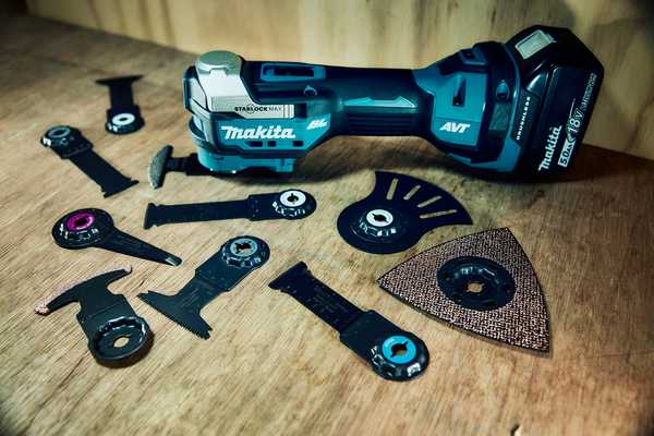 Makita DTM52T1JX2 Akku-Multifunktions-Werkzeug 18V<br>