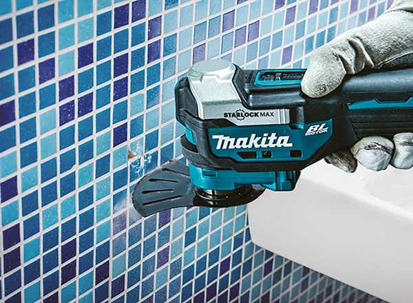 Makita DTM52T1JX2 Akku-Multifunktions-Werkzeug 18V<br>