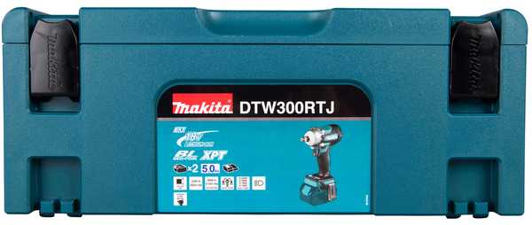 Makita DTW300RTJ Akku-Schlagschrauber 18V<br>