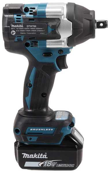 Makita DTW700RTJ Akku-Schlagschrauber 18V<br>