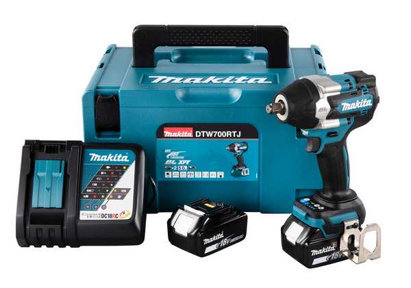 Makita DTW700RTJ Akku-Schlagschrauber 18V<br>