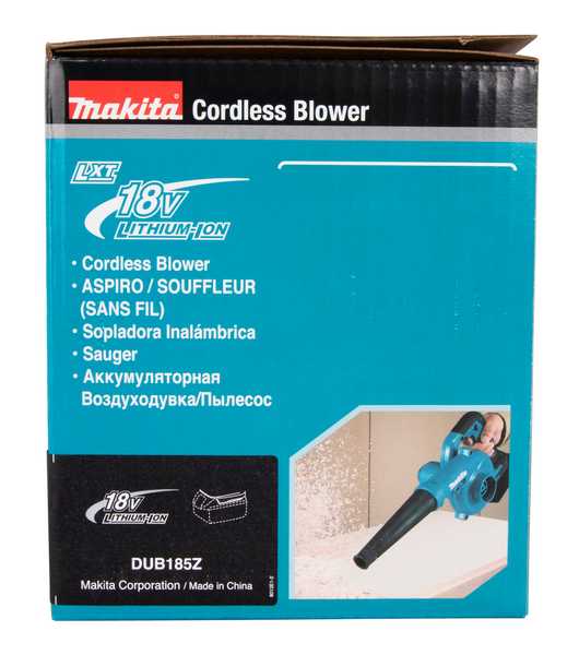 Makita DUB185Z Akku-Blasgerät 18V<br>