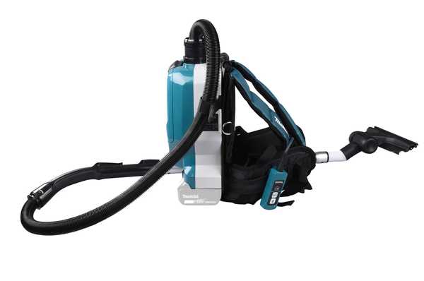 Makita DVC261ZX11 Akku-Rucksackstaubsauger 18V<br>