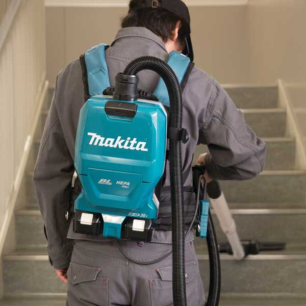 Makita DVC261ZX11 Akku-Rucksackstaubsauger 18V<br>