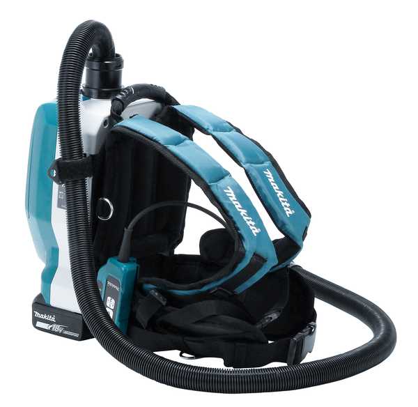 Makita DVC265ZXU Akku-Rucksackstaubsauger 18V<br>