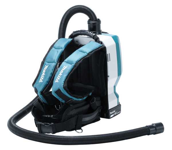 Makita DVC265ZXU Akku-Rucksackstaubsauger 18V<br>