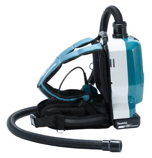 Makita DVC265ZXU Akku-Rucksackstaubsauger 18V<br>