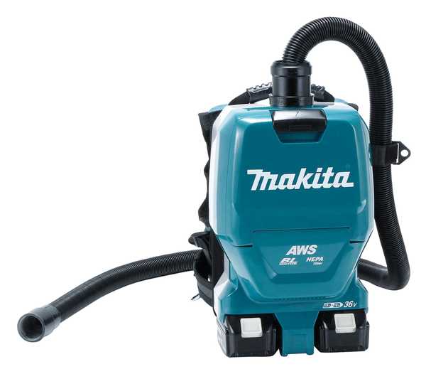 Makita DVC265ZXU Akku-Rucksackstaubsauger 18V<br>