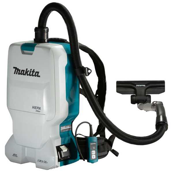 Makita DVC660Z Akku-Rucksackstaubsauger 18V<br>