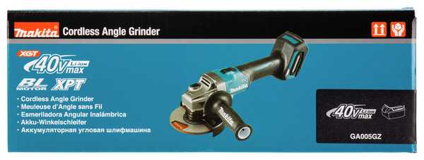 Makita GA005GZ Akku-Winkelschleifer 40V<br>