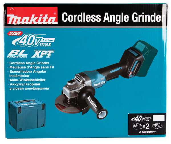 Makita GA013GM201 Akku-Winkelschleifer 40V<br>