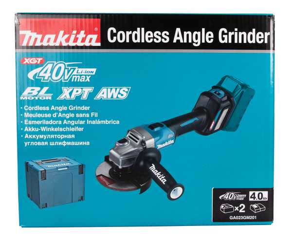 Makita GA023GM201 Akku-Winkelschleifer 40V<br>