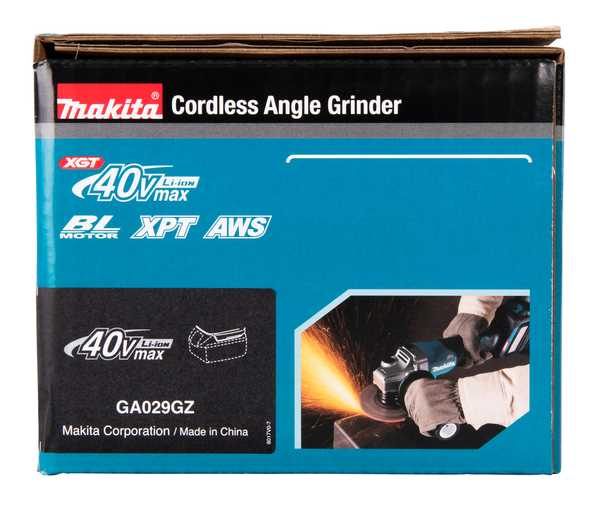 Makita GA029GZ Akku-Winkelschleifer 40V<br>