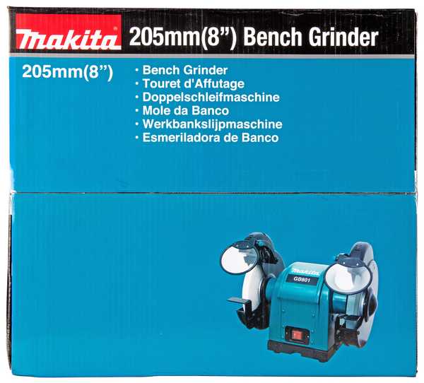 Makita GB801 Elektronische Doppelschleifmaschine<br>