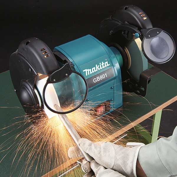 Makita GB801 Elektronische Doppelschleifmaschine<br>