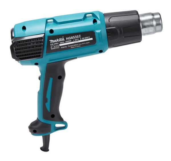 Makita HG6531CK Heissluftgebläse im Set<br>