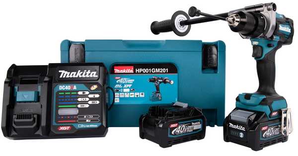 Makita HP001GM201 Akku-Schlagbohrschrauber 40V<br>