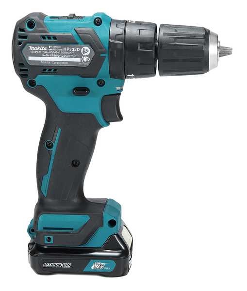 Makita HP332DSMJ Akku-Schlagbohrschrauber 12V<br>