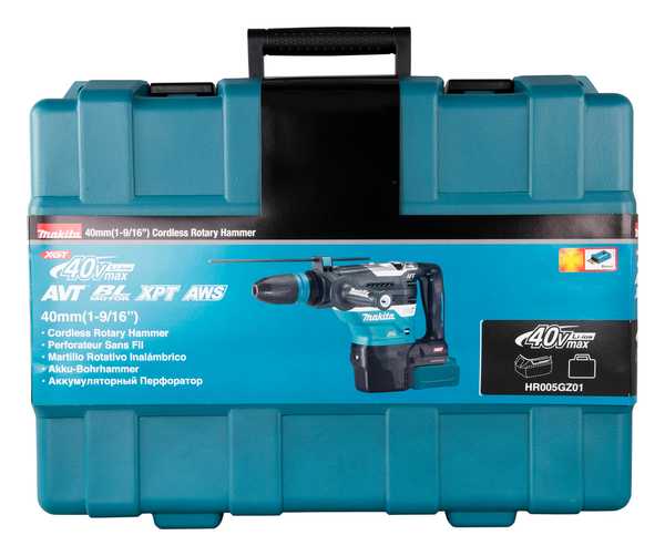 Makita HR005GZ01 Akku Bohr- und Spitzhammer 40V<br>