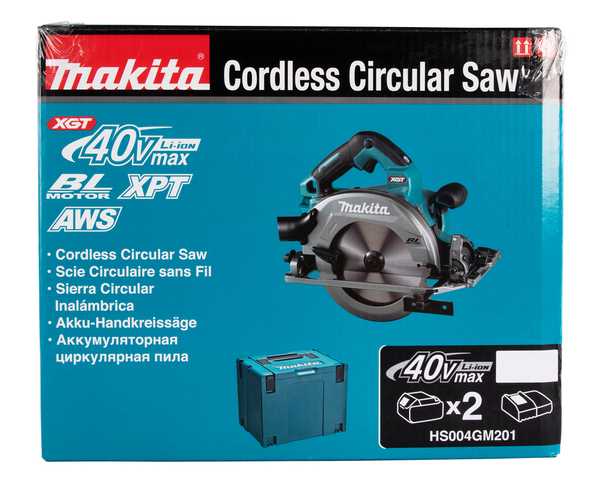 Makita HS004GM201 Akku-Handkreissäge 40V<br>