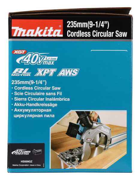 Makita HS009GZ Akku-Handkreissäge 40V<br>