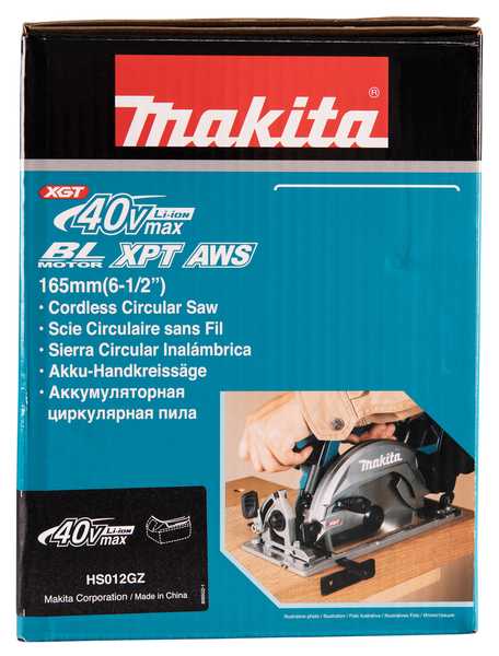 Makita HS012GZ Akku-Handkreissäge 40V<br>