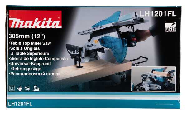 Makita LH1201FL Kapp- und Gehrungssäge 305/30 mm<br>