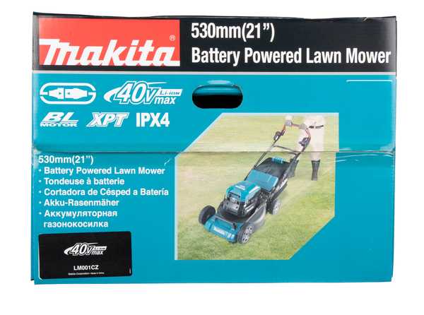 Makita LM001CZ Akku-Rasenmäher 36V  und Radantrieb 53 cm<br>