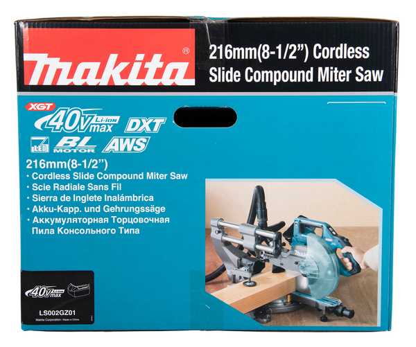 Makita LS002GZ01 Akku-Kapp- und Gehrungssäge 40V<br>