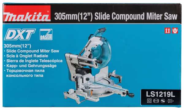 Makita LS1219L Kapp- und Gehrungssäge 305/30 mm<br>