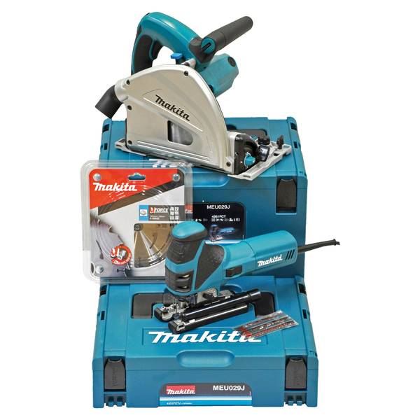 Makita MEU029J SET Eintauchkreissäge und Stichsäge<br>