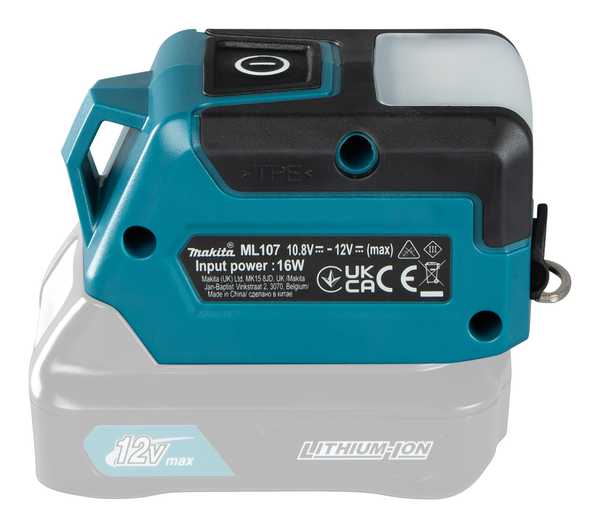 Makita ML107 Akku-Lampe LED 12V<br>