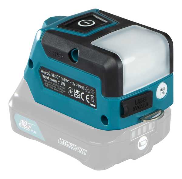 Makita ML107 Akku-Lampe LED 12V<br>