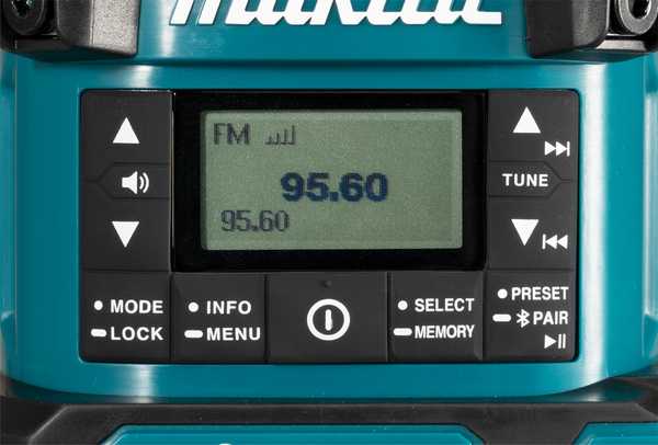 Makita MR009GZ Akku-Radio mit Laterne 40V<br>