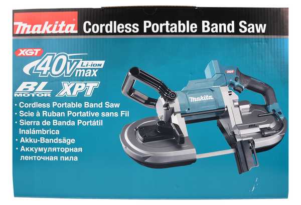 Makita PB002GZ Akku-Bandsäge 40V<br>